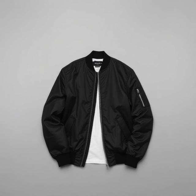 Jaqueta Bomber Black
